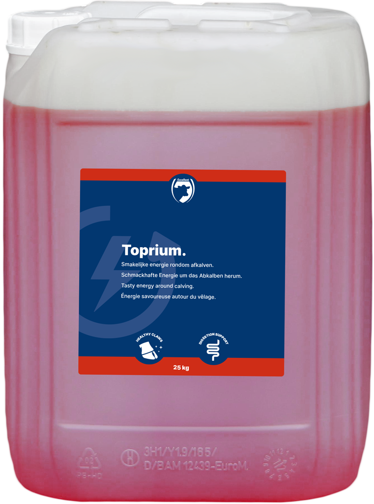 Toprium Ergänzungsfuttermittel 25 kg – Schmackhafte Flüssige Energieversorgung für Milchvieh