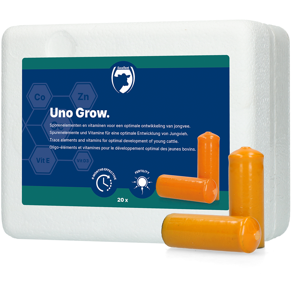 Excellent UNO Grow 20 x 112 g – Mineralfutter Für Gesundes Wachstum