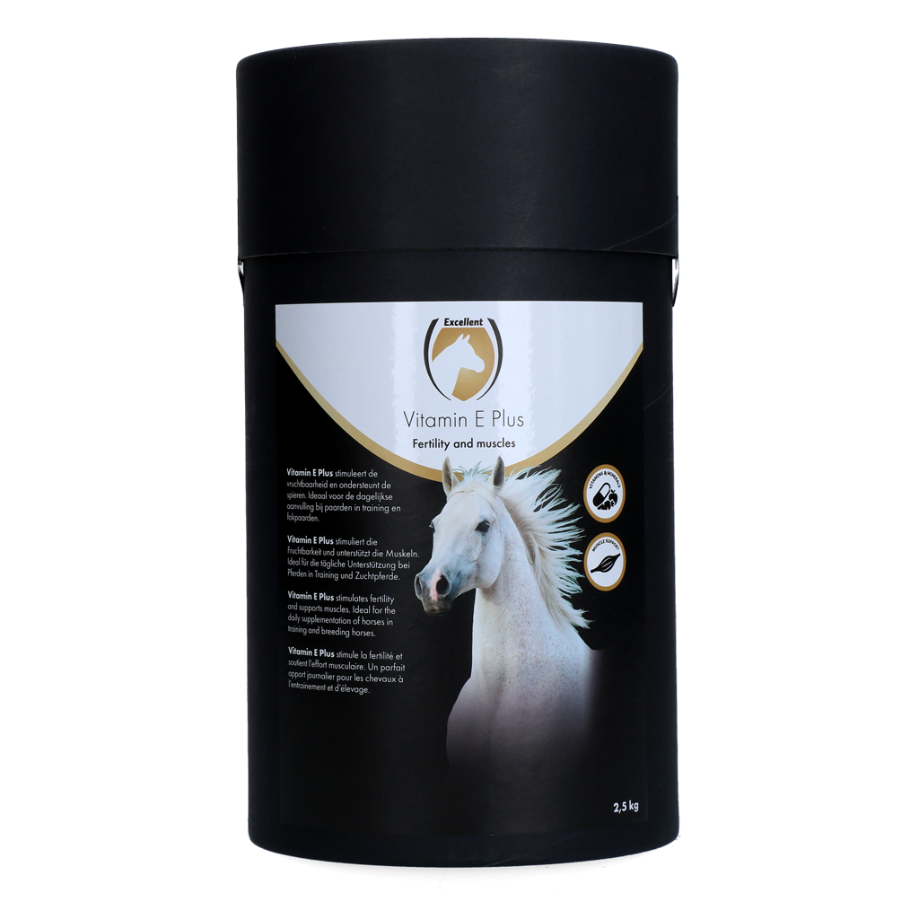 Excellent Pferde Vitamin E Plus 2,5 kg – Optimale Unterstützung Für Wachstum Und Leistung