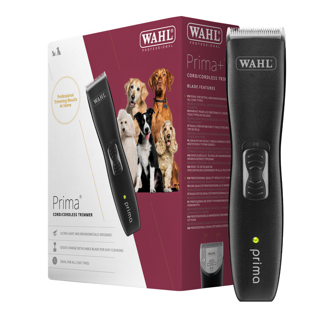 Wahl Prima Trimmer – Kabelloser Tierhaartrimmer Mit 100 Minuten Betriebsdauer