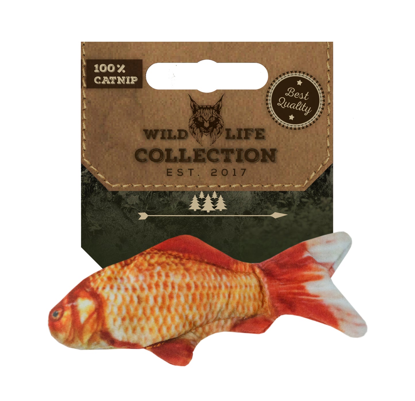 Wild Life Cat Goldfisch – Natürliches Design Mit Weichem Fell