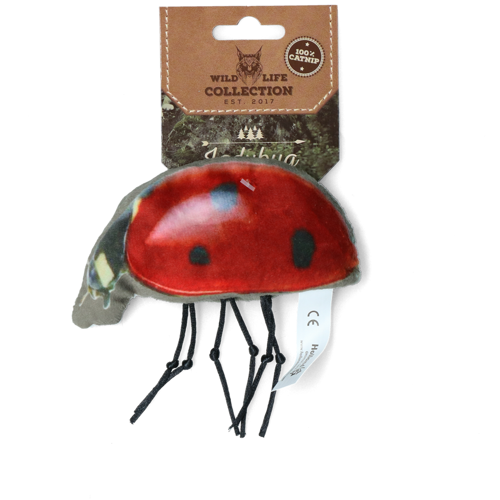 Wild Life Cat Marienkäfer – Natürliches Design aus Weichem Fell
