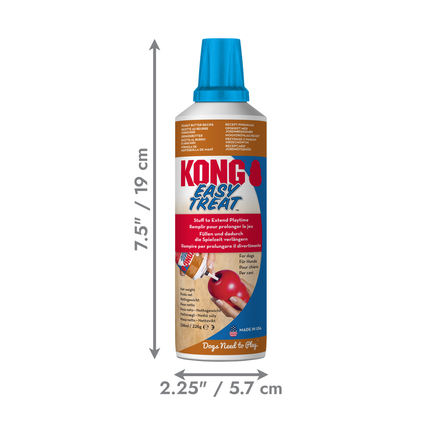 KONG Easy Treat Erdnussbutter