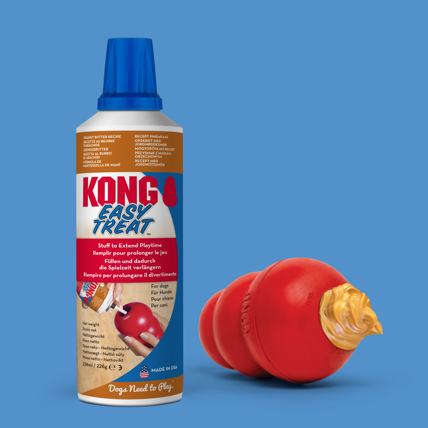 KONG Easy Treat Erdnussbutter