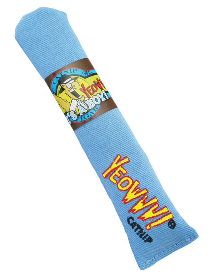 Yeowww! Cigar Blau – 100% Mit Biologischer Katzenminze Gefüllt