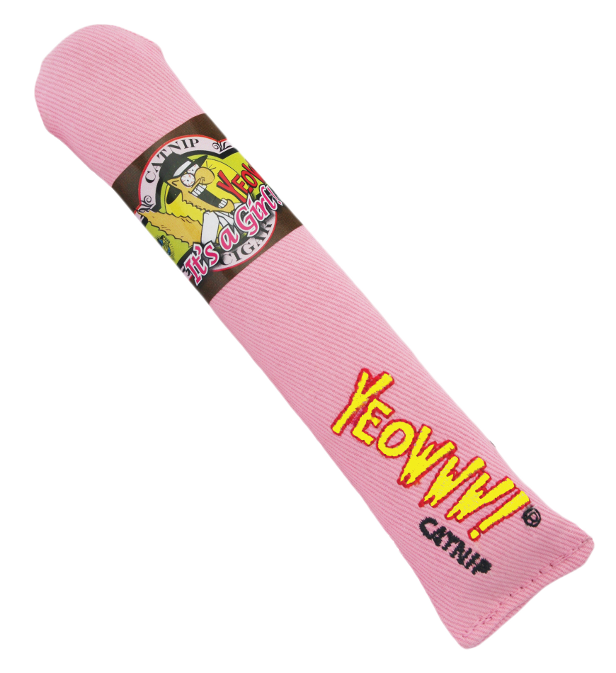 Yeowww! Cigar Rosa – 100 Prozent Mit Katzenminze Gefüllt