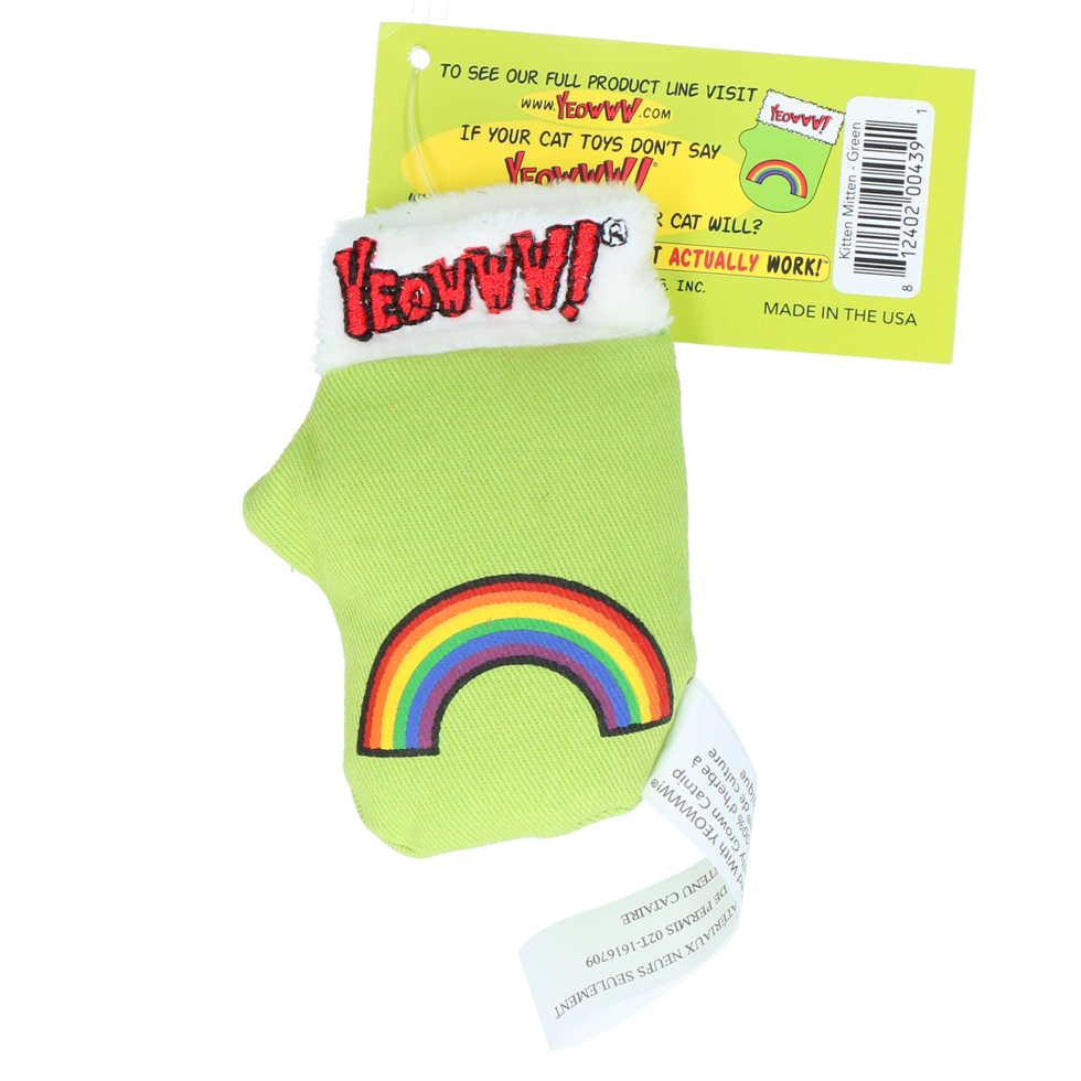 Yeowww! Kitten Mitten Grun – Unwiderstehliche Katzenminze