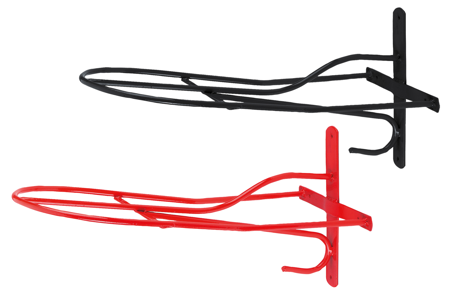 SattelPro Sattelhalter Metall 54 cm – Hochwertige Metallausführung mit Zusatzhalterung
