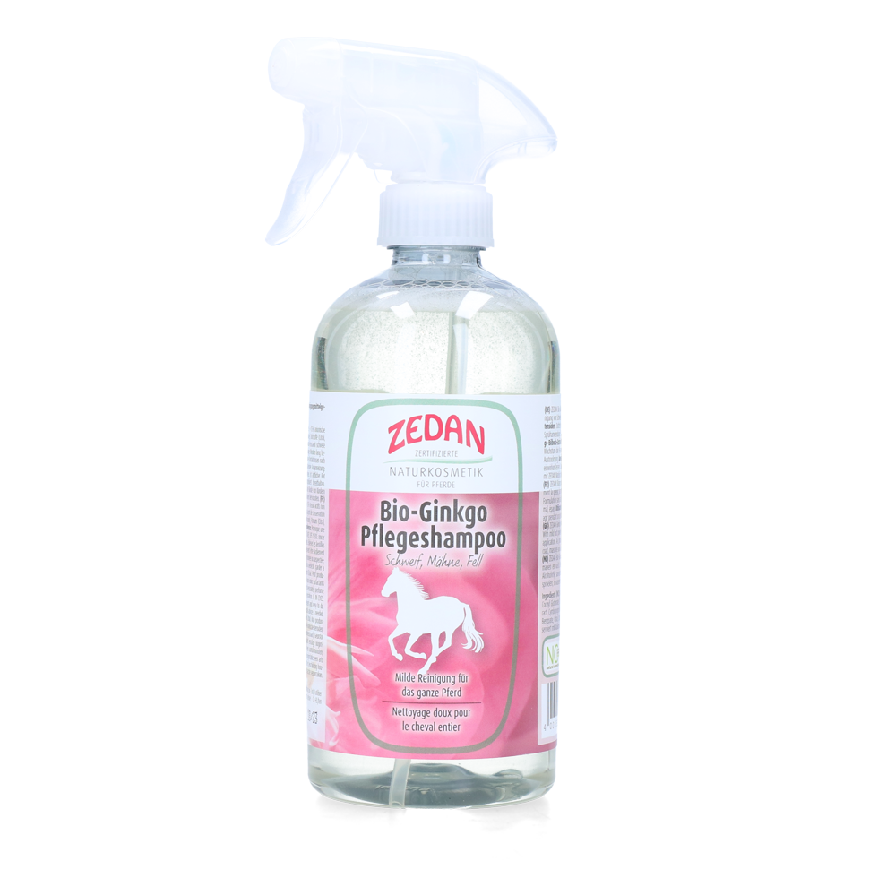 Zedan Bio Ginkgo Shampoo – Sanfte Reinigung Für Schweif, Mähne Und Fell