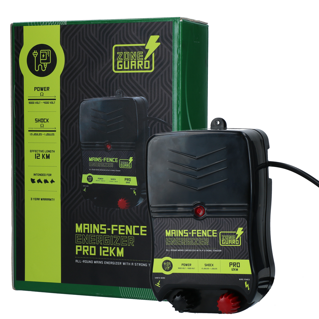 ZoneGuard Energizer Pro 12 km – Zuverlässige Wildabwehr