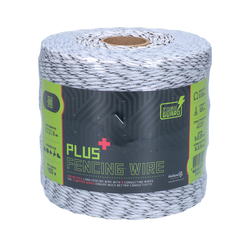 ZoneGuard 3 mm Plus Zaundraht – 40 Mal Leitfähiger Und Langlebig