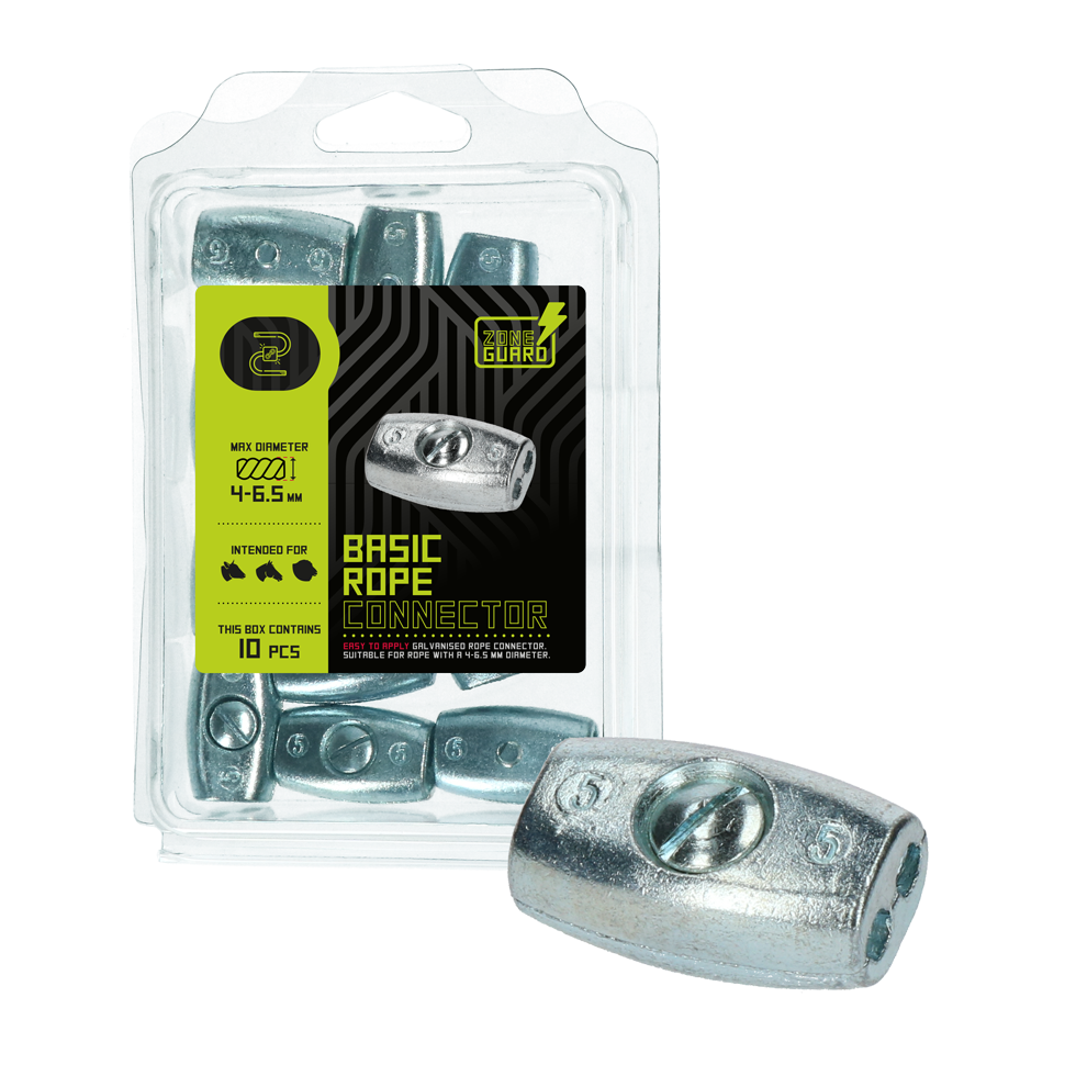Zone Guard Basis Seilverbinder 4 bis 6,5 mm – Sichere Mechanische und Elektrische Verbindung
