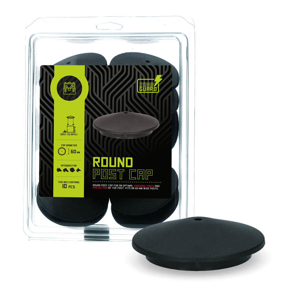 ZoneGuard Pfostenkappe Ø 60 mm – Einfache Befestigung Für Einen Ansprechenden Look