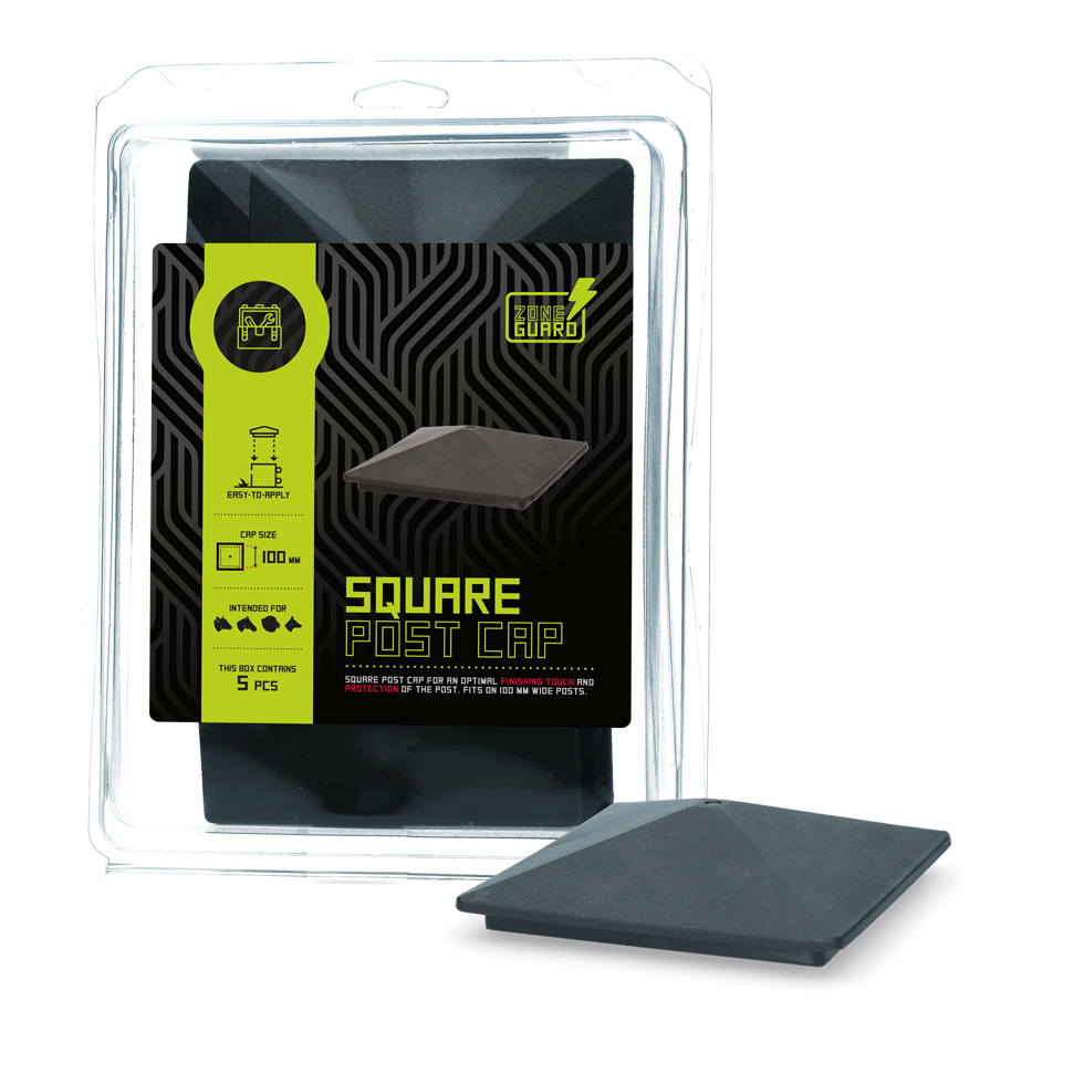 ZoneGuard Pfostenkappe 100 x 100 mm – Robuster Schutz Für Ihren Zaun