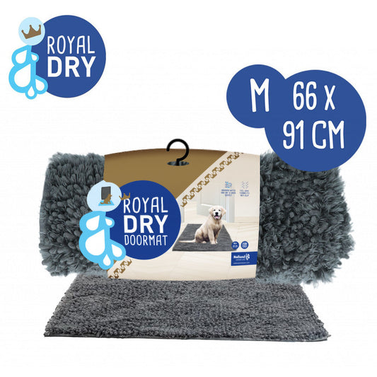 Royal Dry Fußmatte Für Hunde M – Ultra-Saugfähige Mikrofaser
