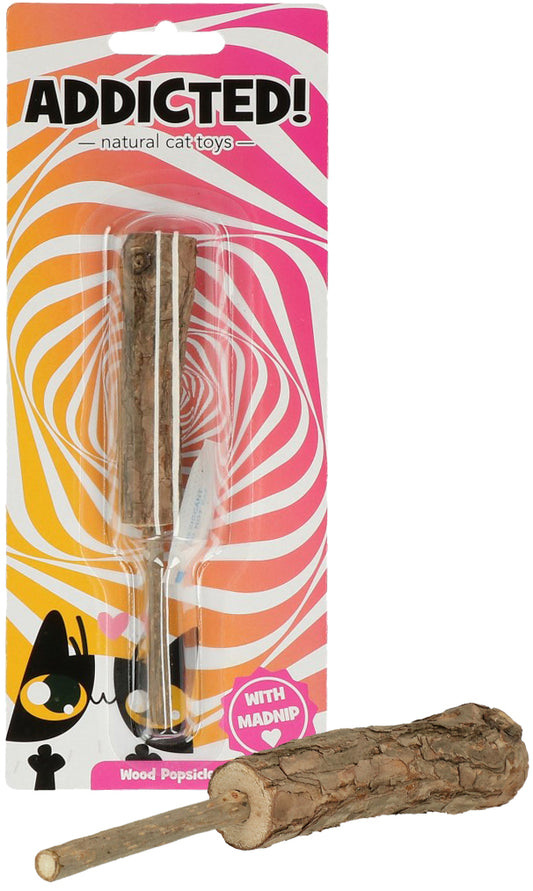 Addicted! Wood Popsicle – Unwiderstehliches Katzenspielzeug Mit MADNIP