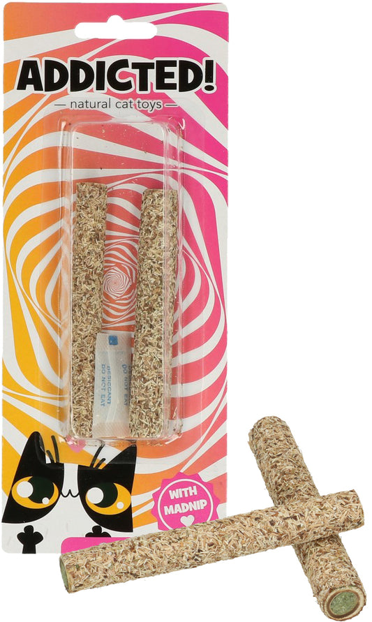 Addicted! Stick (2-Pack) – Unwiderstehliches Katzen-Spielzeug Mit MADNIP