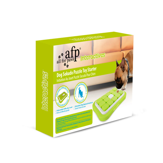 AFP Interactives Hundespielzeug Sokudo Puzzle Starter – Fördert Natürliche Instinkte
