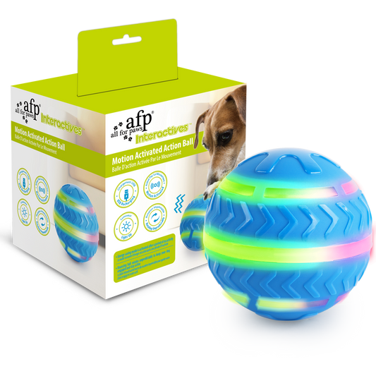 AFP Interactives Bewegungsaktivierter Action Ball – Fördert Aktives Spielen