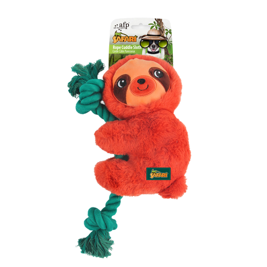 AFP Safari Rope Cuddle Faultier – Sanftes Material mit Zahnseil