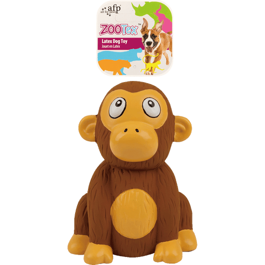 AFP ZooTex Chistopher Chimp – Robustes Spielzeug Mit Quietscher