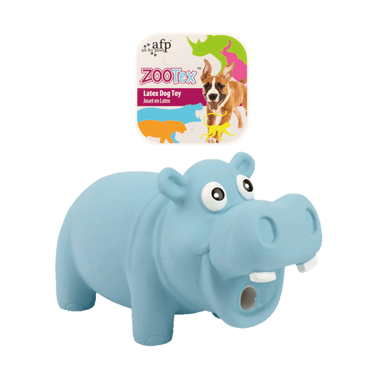AFP ZooTex Hector Der Nilpferd – Robustes Und Langlebiges Hundespielzeug