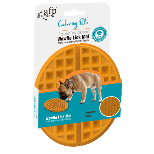 AFP Calming Pals Woofle Lick Mat – Fördert Ruhiges Fressen und Beschäftigung