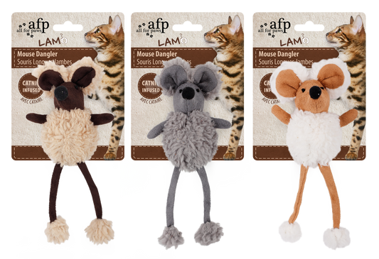AFP Lambswool Maus Dangler – Weckt Den Jagdinstinkt Ihrer Katze