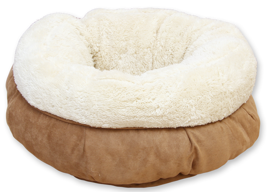 AFP Lambswool Donut Bett Beige – Weicher Komfort Für Ihre Katze