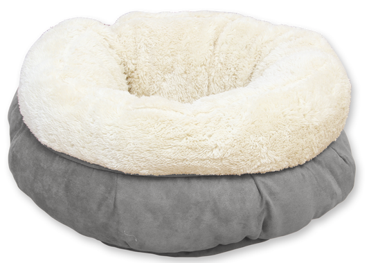 AFP Lambswool Donut Bett Grau – Optimaler Komfort Für Ihre Katze