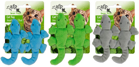AFP Green Rush - Gecko Spielzeug Mit Kanadischer Katzenminze