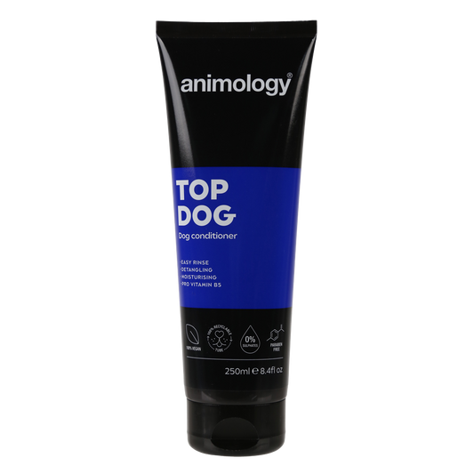 Animology Top Dog Conditioner 250 ml – Entwirrendes und Feuchtigkeitsspendendes Hunde-Fellpflegeprodukt