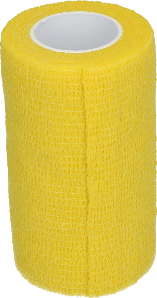 Excellent Bandage Animal Profi 10 cm Gelb – Selbstklebend und Elastisch