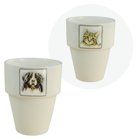 HofundZoo Milchbecher Hund Katze – Einzigartiges Design für Tierliebhaber