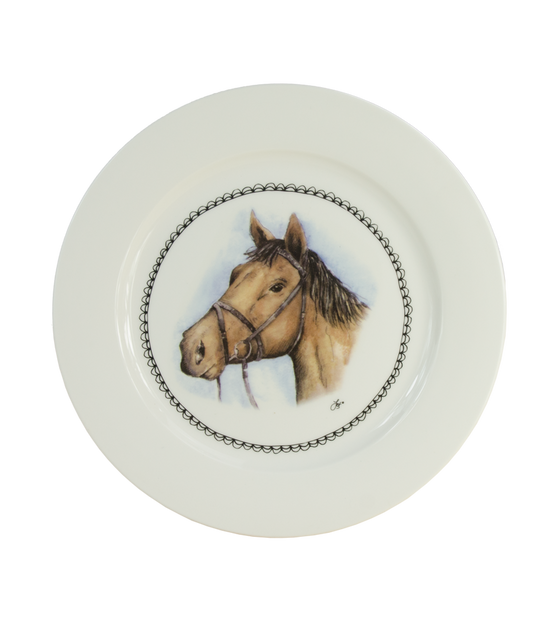 HofundZoo Frühstücksteller Pferd – Einzigartiges Design für Tierliebhaber