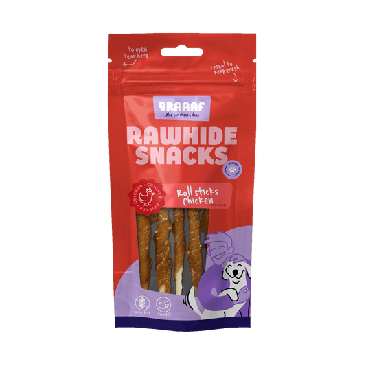 Braaaf Kauknochen Huhn – Hochwertige Kausnacks Für Gesunde Mundhygiene