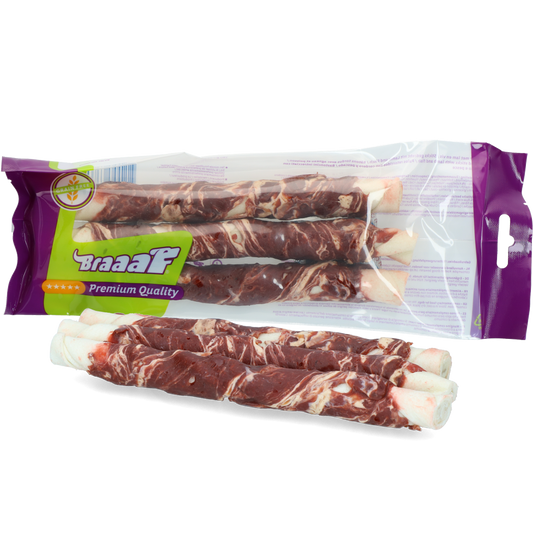 Braaaf Rawhide Twister Lamm & Fisch – Hochwertige Kausnacks für Gesunde Zähne