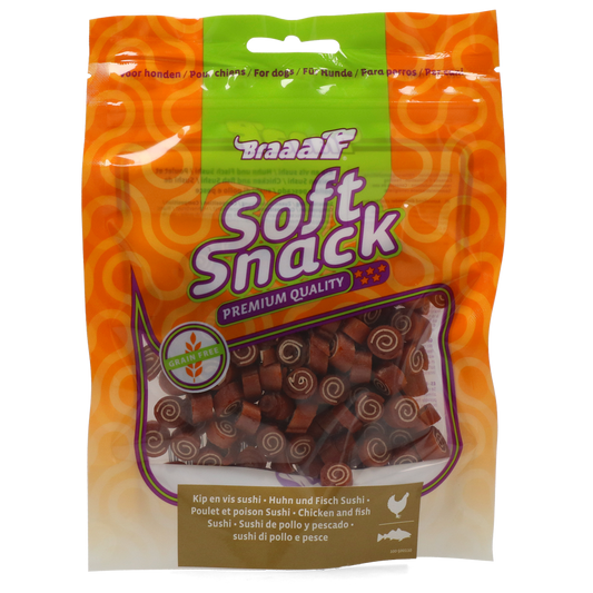 Braaaf Soft Snack Sushi – Getreidefreier Snack Für Empfindliche Hunde
