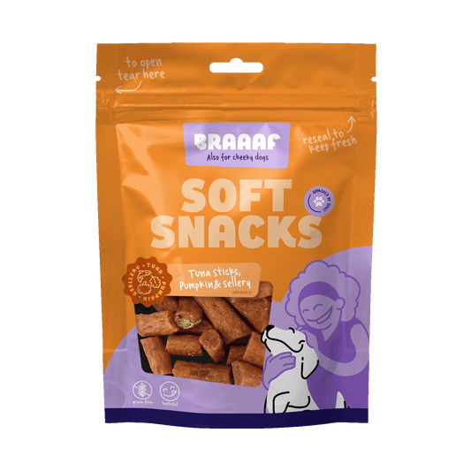 Braaaf Soft Snack mit Thunfischstäbchen – Unwiderstehlicher Genuss für Hunde