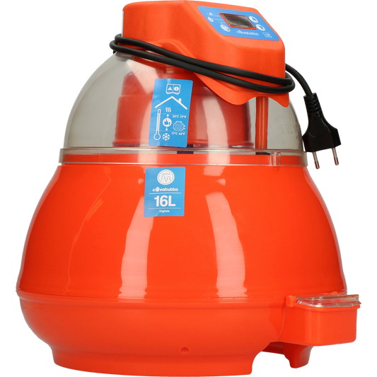 Covatutto 16L Digital Inkubator – Optimale Brutbedingungen Für Befruchtete Eier
