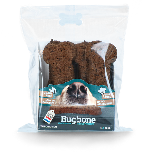 Bugbone Large – Hochwertiger Insektenprotein Snack für Hunde