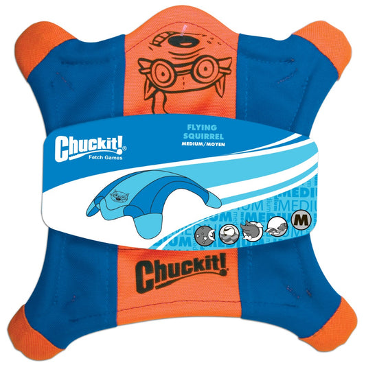 Chuckit Flying Squirrel M – Weiches Apportierspielzeug für Hunde
