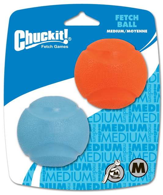 Chuckit! Fetch Ball M – Robuster Spielball Aus Natürlichem Kautschuk