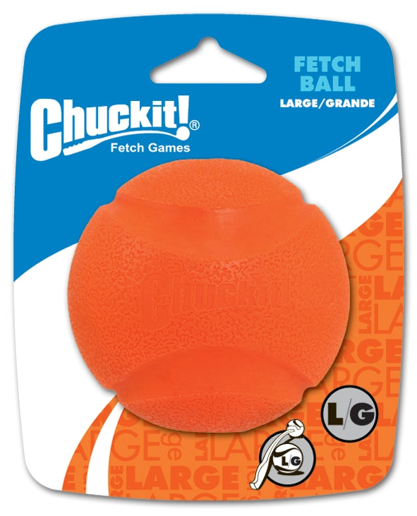 Chuckit! Fetch Ball L – Robuster Spielball Aus Natürlichem Kautschuk