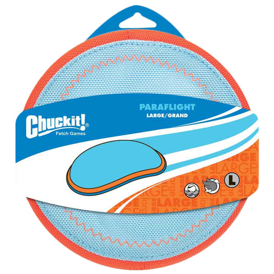 Chuckit! Paraflight L – Schwimmender Hundespielzeug mit Bogenflug