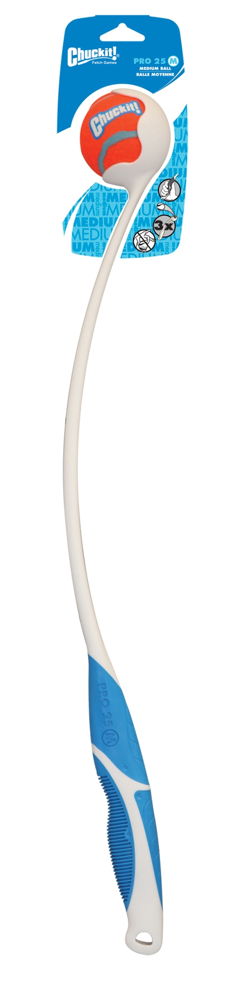 Chuckit Pro Launcher M 63 cm – Ergonomisches Design Für Müheloses Werfen