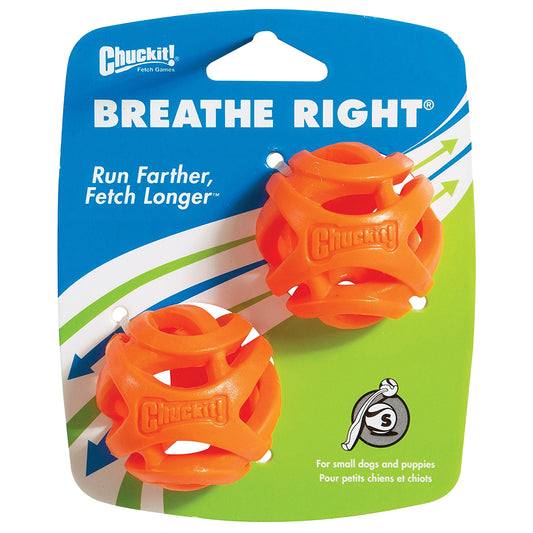 Chuckit Air Fetch Ball S – Fördert Längeres Apportieren Mit Optimaler Luftzirkulation