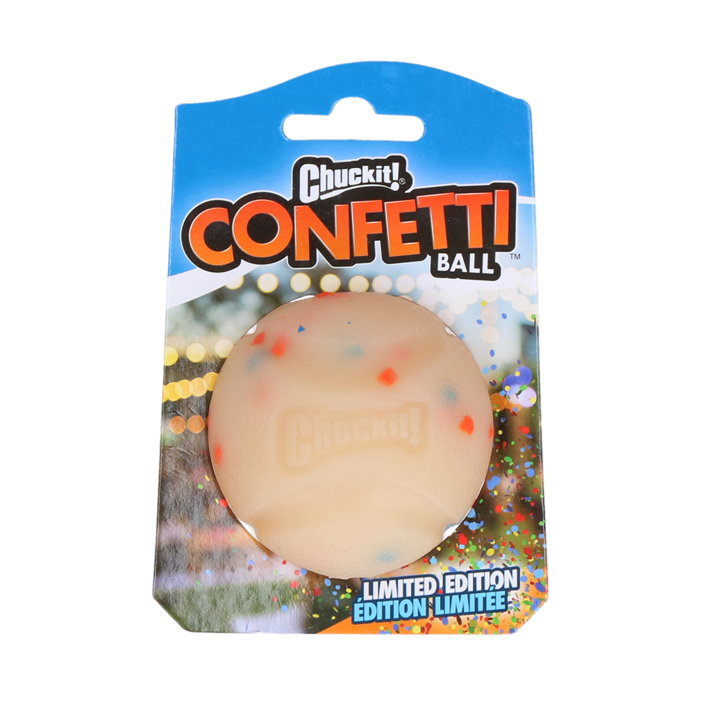 Chuckit! Konfettiball M – Hoch Sichtbar Und Extrem Haltbar