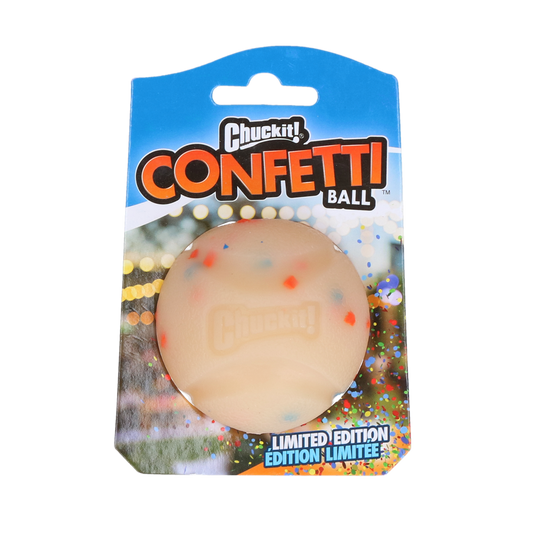 Chuckit! Konfettiball M – Hoch Sichtbar Und Extrem Haltbar