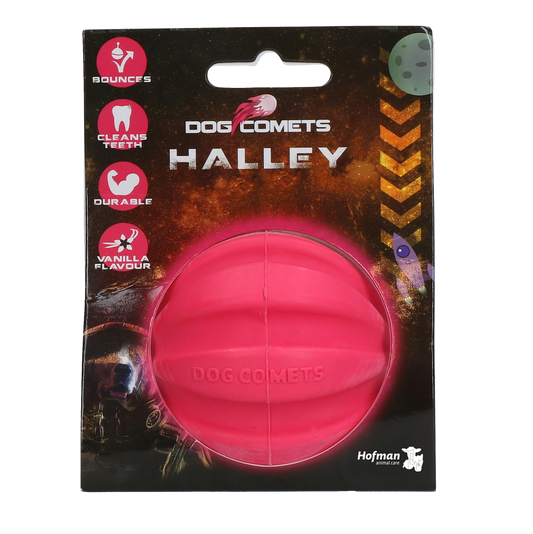 Dog Comets Halley Rosa – Atmungsaktives Gummispielzeug für Hunde